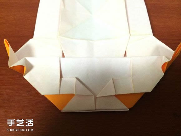 怎么折跑车的教程 手工跑车折纸方法图解(图52) 怎么折跑车的教程 手工跑车折纸方法图解(图52)