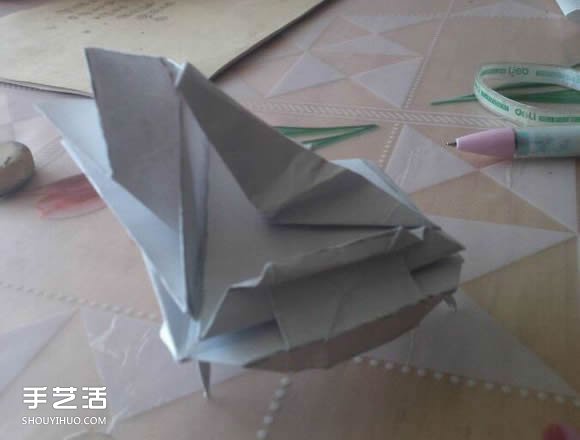 三角钢琴的折纸图解 怎么折立体三角钢琴步骤(图88) 三角钢琴的折纸图解 怎么折立体三角钢琴步骤(图88)