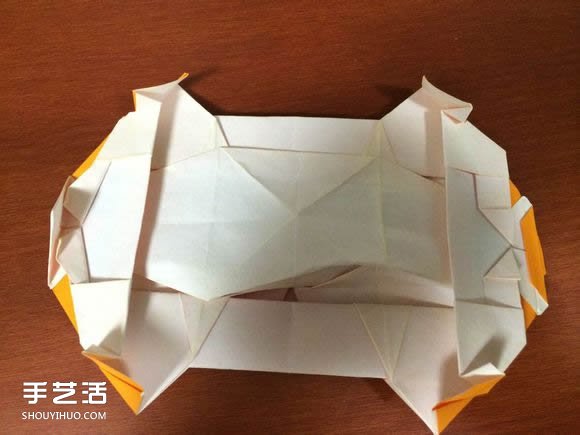 怎么折跑车的教程 手工跑车折纸方法图解(图62) 怎么折跑车的教程 手工跑车折纸方法图解(图62)