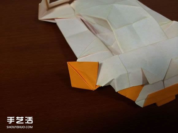 怎么折跑车的教程 手工跑车折纸方法图解(图64) 怎么折跑车的教程 手工跑车折纸方法图解(图64)