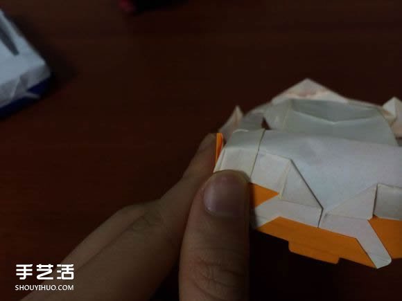 怎么折跑车的教程 手工跑车折纸方法图解(图66) 怎么折跑车的教程 手工跑车折纸方法图解(图66)