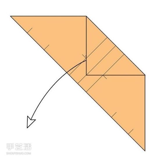 折纸沙发椅的折法图解 手工沙发椅折叠步骤图(图8) 折纸沙发椅的折法图解 手工沙发椅折叠步骤图(图8)