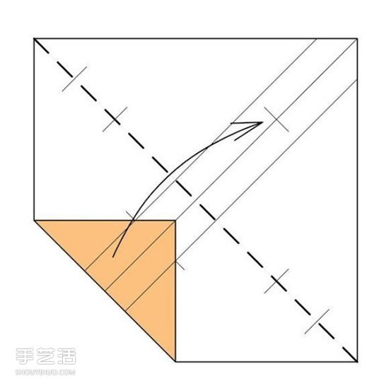 折纸沙发椅的折法图解 手工沙发椅折叠步骤图(图6) 折纸沙发椅的折法图解 手工沙发椅折叠步骤图(图6)