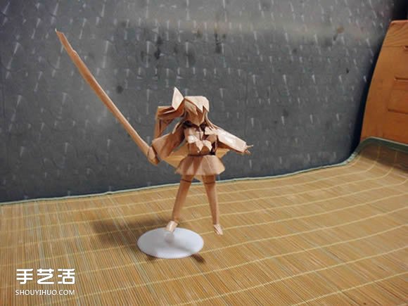 灼眼的夏娜折纸图解 动漫人物夏娜折纸教程(图1) 灼眼的夏娜折纸图解 动漫人物夏娜折纸教程(图1)