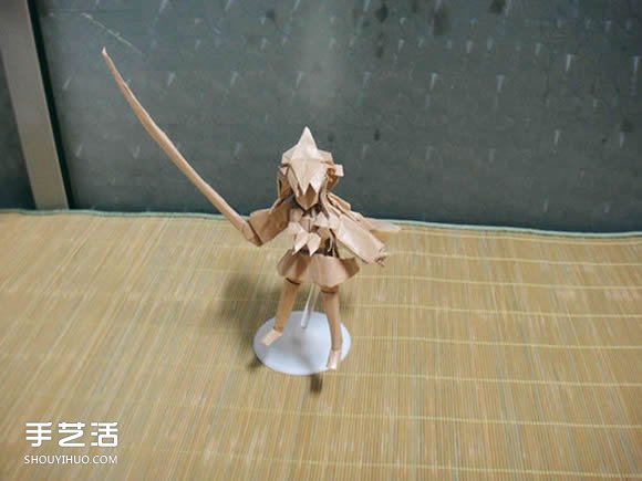 灼眼的夏娜折纸图解 动漫人物夏娜折纸教程(图40) 灼眼的夏娜折纸图解 动漫人物夏娜折纸教程(图40)