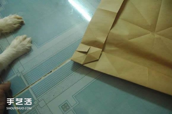 折纸弥勒佛的图解教程 怎么折弥勒佛的折法(图5) 折纸弥勒佛的图解教程 怎么折弥勒佛的折法(图5)