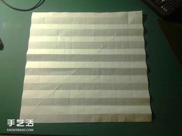 折纸初音未来的详细图解 初音未来的折法过程(图3) 折纸初音未来的详细图解 初音未来的折法过程(图3)