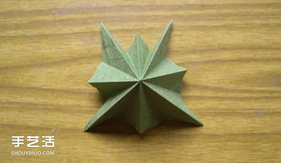 折纸娃娃的制作方法 穿裙子娃娃的折法图解(图6) 折纸娃娃的制作方法 穿裙子娃娃的折法图解(图6)