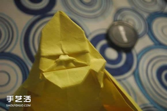 折纸弥勒佛的图解教程 怎么折弥勒佛的折法(图35) 折纸弥勒佛的图解教程 怎么折弥勒佛的折法(图35)