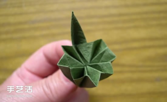 折纸娃娃的制作方法 穿裙子娃娃的折法图解(图8) 折纸娃娃的制作方法 穿裙子娃娃的折法图解(图8)