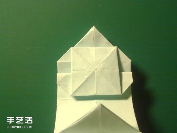 折纸初音未来的详细图解 初音未来的折法过程(图23) 折纸初音未来的详细图解 初音未来的折法过程(图23)