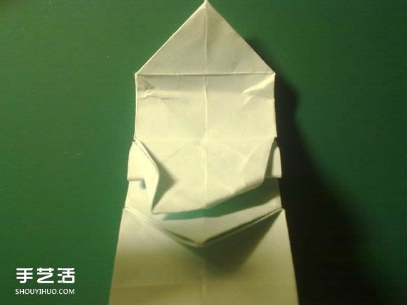 折纸初音未来的详细图解 初音未来的折法过程(图24) 折纸初音未来的详细图解 初音未来的折法过程(图24)