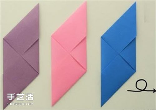 端午节纸粽子制作方法 手工折纸粽子步骤图(图2) 端午节纸粽子制作方法 手工折纸粽子步骤图(图2)