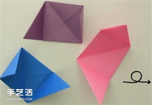 端午节纸粽子制作方法 手工折纸粽子步骤图(图5) 端午节纸粽子制作方法 手工折纸粽子步骤图(图5)