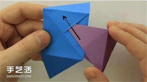 端午节纸粽子制作方法 手工折纸粽子步骤图(图7) 端午节纸粽子制作方法 手工折纸粽子步骤图(图7)