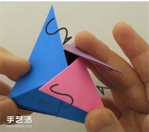 端午节纸粽子制作方法 手工折纸粽子步骤图(图10) 端午节纸粽子制作方法 手工折纸粽子步骤图(图10)