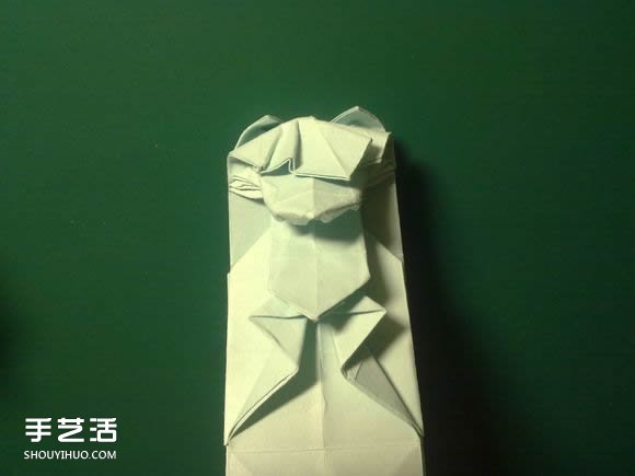 折纸初音未来的详细图解 初音未来的折法过程(图39) 折纸初音未来的详细图解 初音未来的折法过程(图39)