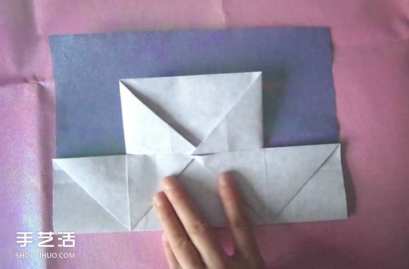 折纸钱包多层简单图解 详细钱包的折法图解(图12) 折纸钱包多层简单图解 详细钱包的折法图解(图12)