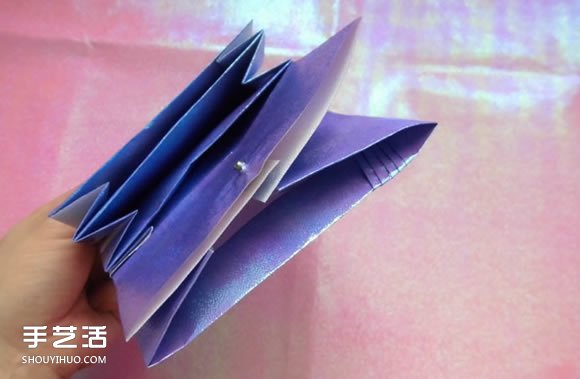 折纸钱包多层简单图解 详细钱包的折法图解(图62) 折纸钱包多层简单图解 详细钱包的折法图解(图62)