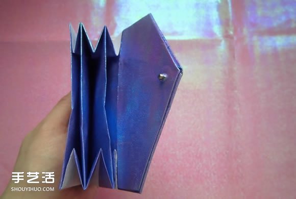 折纸钱包多层简单图解 详细钱包的折法图解(图67) 折纸钱包多层简单图解 详细钱包的折法图解(图67)