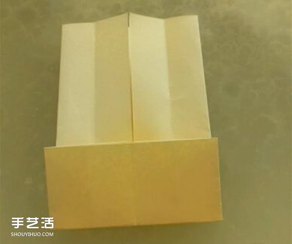 立体床的折法图解教程 详细折纸床铺的方法(图7) 立体床的折法图解教程 详细折纸床铺的方法(图7)
