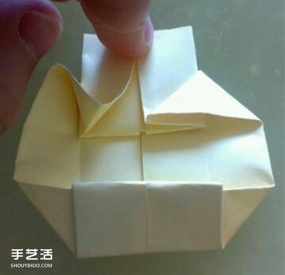 立体床的折法图解教程 详细折纸床铺的方法(图17) 立体床的折法图解教程 详细折纸床铺的方法(图17)