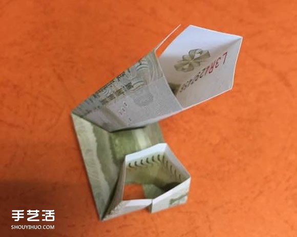 孔明锁的折纸方法图解 手工折鲁班锁的折法(图8) 孔明锁的折纸方法图解 手工折鲁班锁的折法(图8)