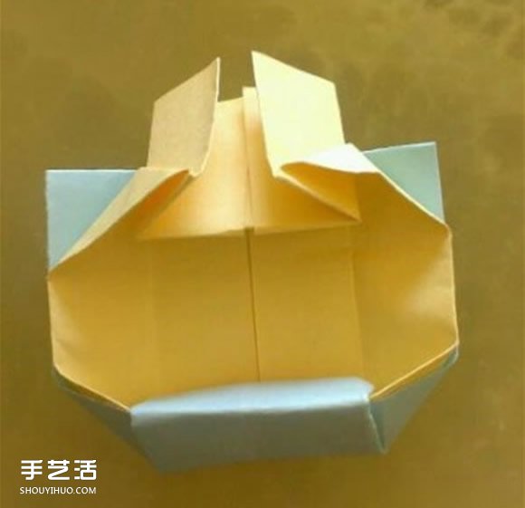 立体床的折法图解教程 详细折纸床铺的方法(图27) 立体床的折法图解教程 详细折纸床铺的方法(图27)
