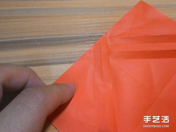 怎么折蜘蛛侠图解教程 复杂蜘蛛侠的折法步骤(图13) 怎么折蜘蛛侠图解教程 复杂蜘蛛侠的折法步骤(图13)