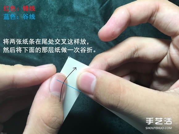 折纸会跳舞的方块图解 跳舞方块玩具的折法(图6) 折纸会跳舞的方块图解 跳舞方块玩具的折法(图6)