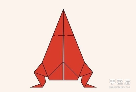 圣诞老人折纸步骤图 手工折纸圣诞老人教程(图31) 圣诞老人折纸步骤图 手工折纸圣诞老人教程(图31)
