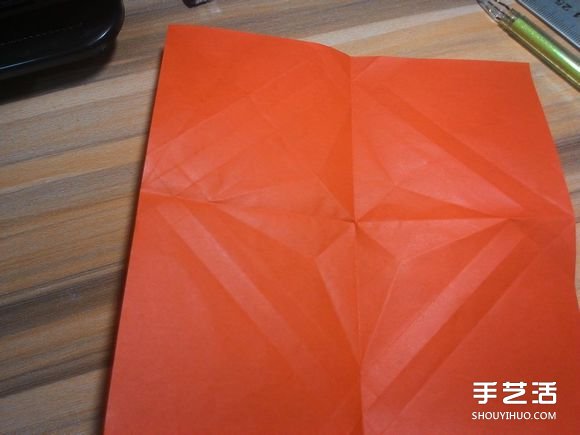 怎么折蜘蛛侠图解教程 复杂蜘蛛侠的折法步骤(图17) 怎么折蜘蛛侠图解教程 复杂蜘蛛侠的折法步骤(图17)