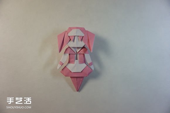 折纸女孩的步骤图解 复杂女生的折法教程 - 诺云双维造物网