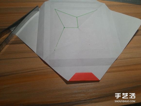 怎么折蜘蛛侠图解教程 复杂蜘蛛侠的折法步骤(图21) 怎么折蜘蛛侠图解教程 复杂蜘蛛侠的折法步骤(图21)