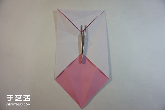 折纸女孩的步骤图解 复杂女生的折法教程(图6) 折纸女孩的步骤图解 复杂女生的折法教程(图6)