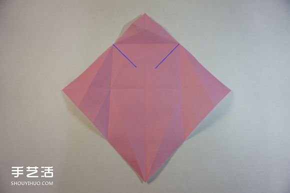折纸女孩的步骤图解 复杂女生的折法教程(图7) 折纸女孩的步骤图解 复杂女生的折法教程(图7)