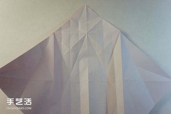 折纸女孩的步骤图解 复杂女生的折法教程(图13) 折纸女孩的步骤图解 复杂女生的折法教程(图13)