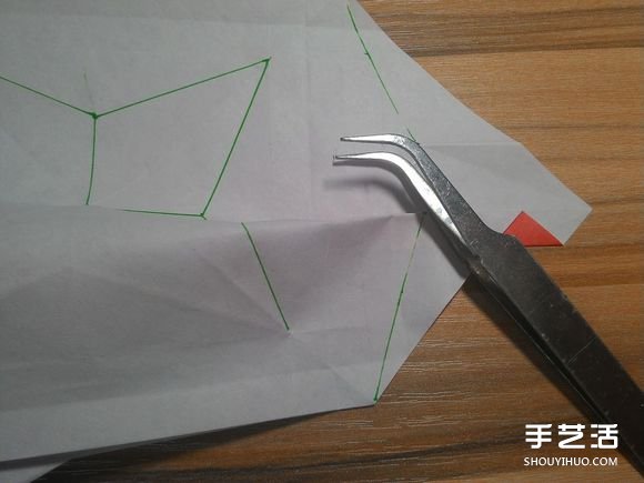 怎么折蜘蛛侠图解教程 复杂蜘蛛侠的折法步骤(图35) 怎么折蜘蛛侠图解教程 复杂蜘蛛侠的折法步骤(图35)