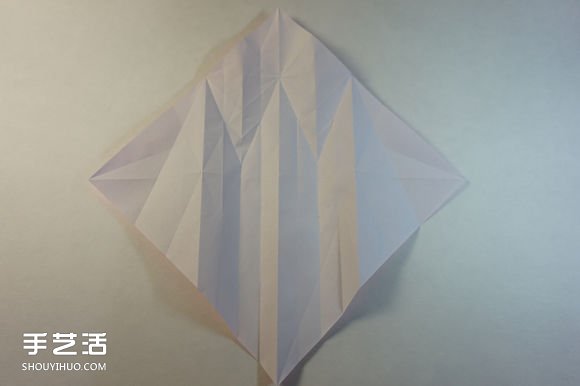 折纸女孩的步骤图解 复杂女生的折法教程(图16) 折纸女孩的步骤图解 复杂女生的折法教程(图16)