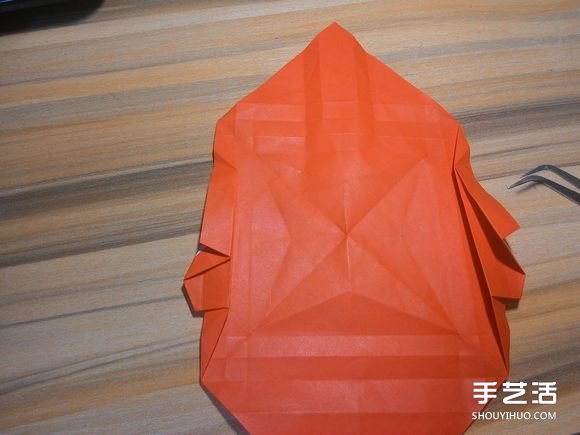 怎么折蜘蛛侠图解教程 复杂蜘蛛侠的折法步骤(图36) 怎么折蜘蛛侠图解教程 复杂蜘蛛侠的折法步骤(图36)