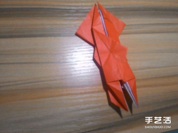 怎么折蜘蛛侠图解教程 复杂蜘蛛侠的折法步骤(图46) 怎么折蜘蛛侠图解教程 复杂蜘蛛侠的折法步骤(图46)
