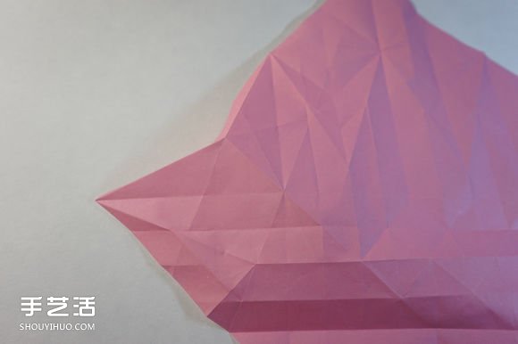 折纸女孩的步骤图解 复杂女生的折法教程(图25) 折纸女孩的步骤图解 复杂女生的折法教程(图25)