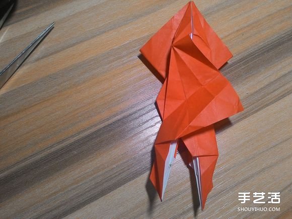 怎么折蜘蛛侠图解教程 复杂蜘蛛侠的折法步骤(图49) 怎么折蜘蛛侠图解教程 复杂蜘蛛侠的折法步骤(图49)