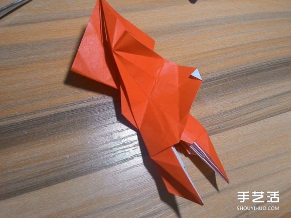 怎么折蜘蛛侠图解教程 复杂蜘蛛侠的折法步骤(图50) 怎么折蜘蛛侠图解教程 复杂蜘蛛侠的折法步骤(图50)