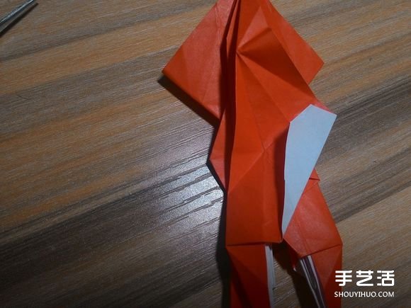 怎么折蜘蛛侠图解教程 复杂蜘蛛侠的折法步骤(图51) 怎么折蜘蛛侠图解教程 复杂蜘蛛侠的折法步骤(图51)