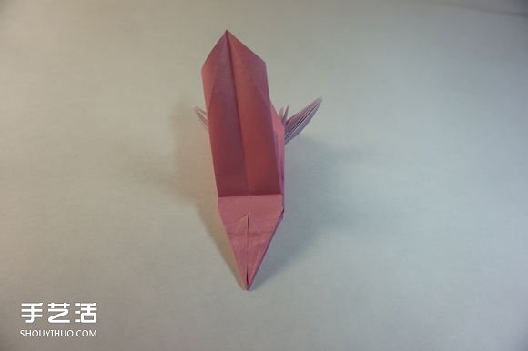 折纸女孩的步骤图解 复杂女生的折法教程(图42) 折纸女孩的步骤图解 复杂女生的折法教程(图42)
