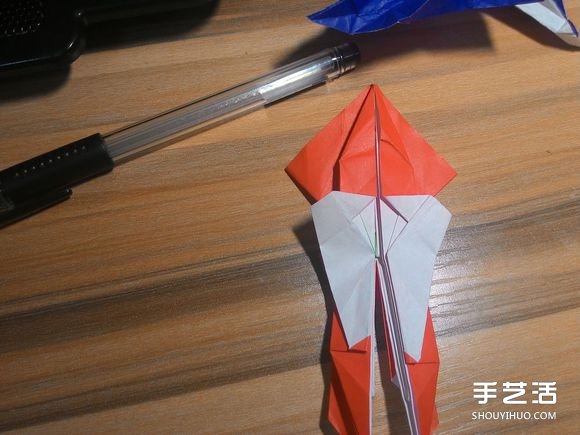 怎么折蜘蛛侠图解教程 复杂蜘蛛侠的折法步骤(图54) 怎么折蜘蛛侠图解教程 复杂蜘蛛侠的折法步骤(图54)