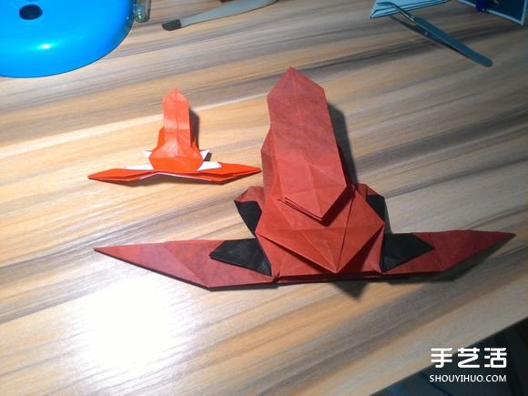 怎么折蜘蛛侠图解教程 复杂蜘蛛侠的折法步骤(图68) 怎么折蜘蛛侠图解教程 复杂蜘蛛侠的折法步骤(图68)