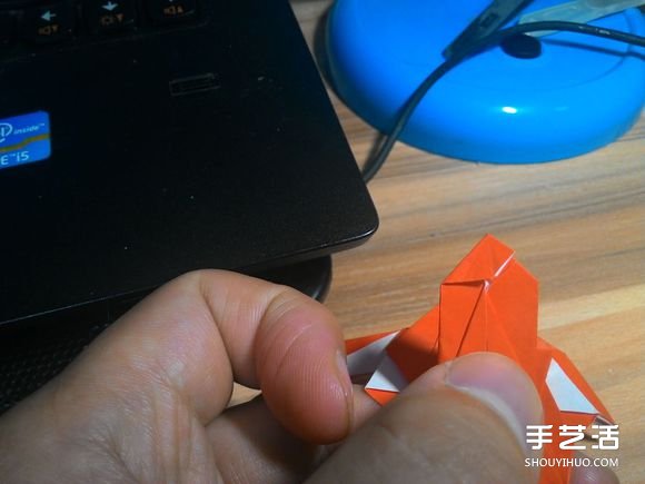 怎么折蜘蛛侠图解教程 复杂蜘蛛侠的折法步骤(图65) 怎么折蜘蛛侠图解教程 复杂蜘蛛侠的折法步骤(图65)