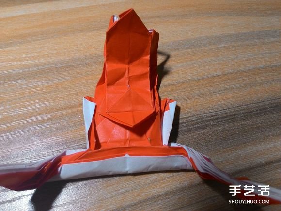 怎么折蜘蛛侠图解教程 复杂蜘蛛侠的折法步骤(图74) 怎么折蜘蛛侠图解教程 复杂蜘蛛侠的折法步骤(图74)